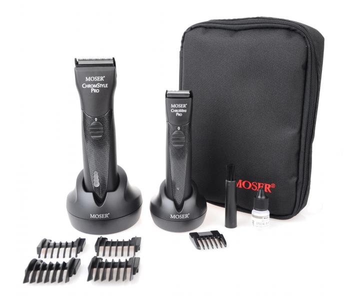 Set klasick�ho a kont�rovacieho stroj�eka Moser ChromStyle Diamond Combo 1871-0079