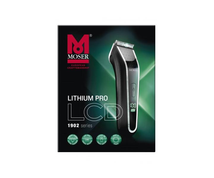 Stroj�ek na vlasy Moser Lithium Pro LCD 1902-0460