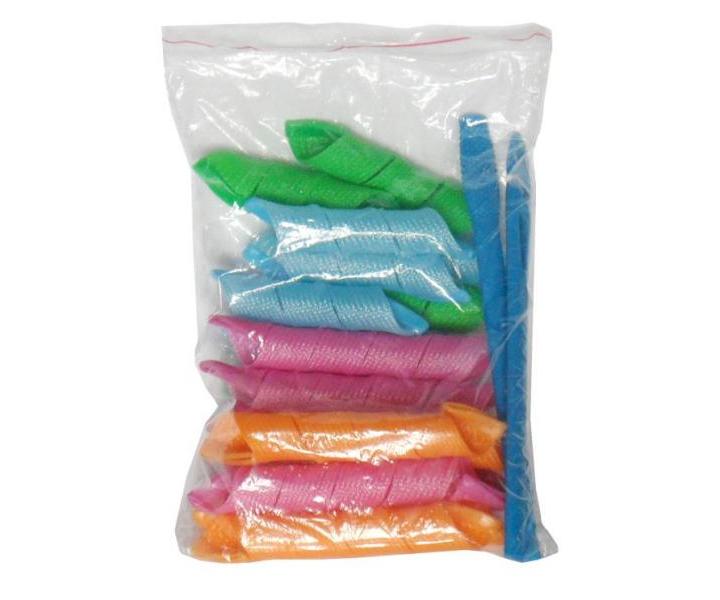 Sada magick�ch nat��ok pre stredne dlh� vlasy - 19 ks - �zke lokne