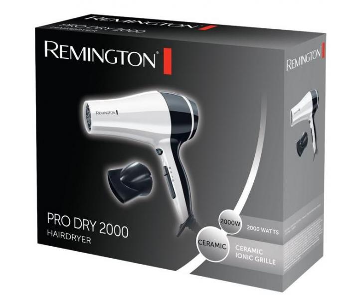 Fn na vlasy  Pro Dry 2000 Remington, biely - 2000 W