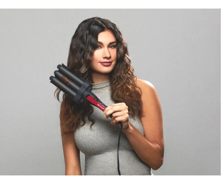 Trojkulma pre prirodzen vlny Revlon Wave Master RVIR3056UKE