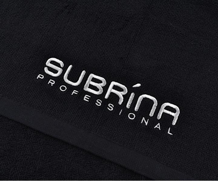 Bavlnen uterky Subrina Professional 90 x 50 cm, ierne - 5 ks