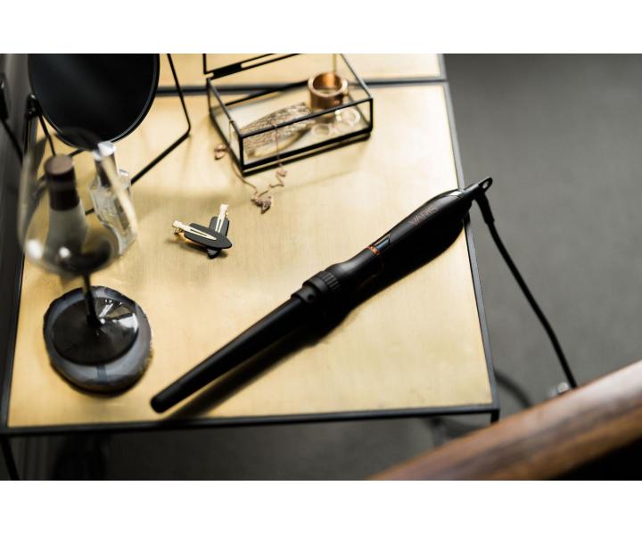 Profesionlna multifunkn kulma na vlasy Varis Curling Iron System - ierna